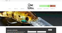 Desktop Screenshot of onewellfishing.com.au